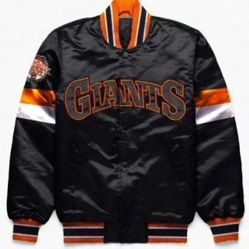 San Francisco Giants home game varsity satin jacket in USA
