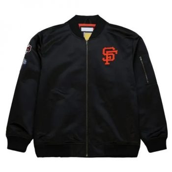 San Francisco Giants vintage satin bomber jacket in USA