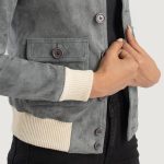 Women_s_Sasha_A1_Grey_Suede_Bomber_Jacket_Close_Front-5-1686935540278