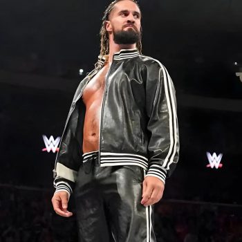 Shop Seth Rollins Monday Night Raw 2024 Leather Jacket