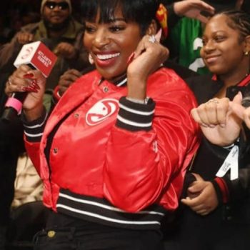 Shop Shamea Morton Atlanta Hawks Varsity Jacket