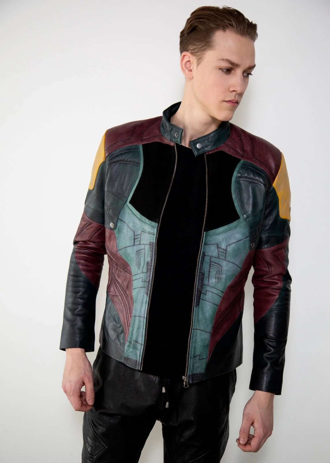 BobafettJacket_6_1 Star Wars Boba Fett Varsity Men's Jacket