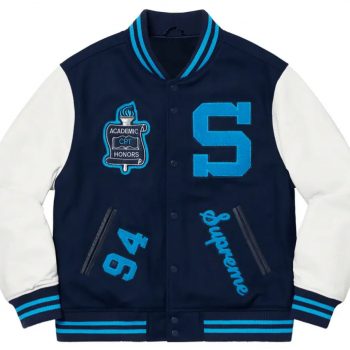 Shop Supreme Team 2019 Varsity Jacket Blue | Supreme Unisex Jacket
