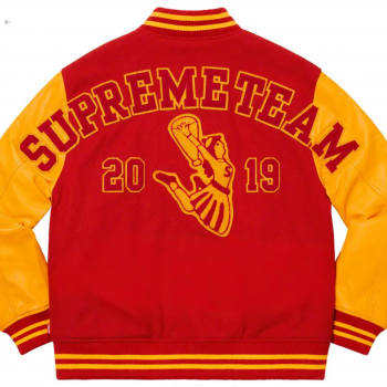 Limited Edition Supreme Team 2019 Varsity Jacket