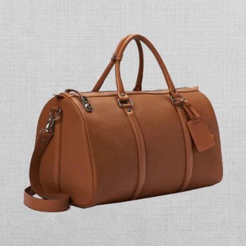 Durable Leather Travel Bag with Secure Locking Mechanism in UK