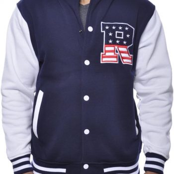 THC Bare Fox wool Stitch Camo Retro R Jacket