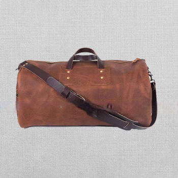 Shop The Jackets Seller Leather Duffle Bag