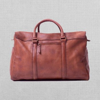 Stylish Leather Travel Bag for Carrying Essentials on Trips in UK