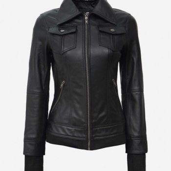 Men's fashionable black jacket with detachable hood in France style