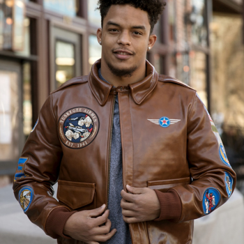 Shop TUSKEGEE AIRMEN LEATHER JACKET
