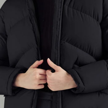 Front View Style Puffer Jacket