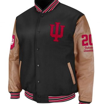 front view indiana-hoosiers-varsity-jacket