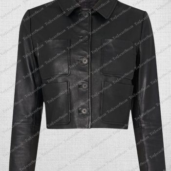 Jenna Ortega Wednesday Leather Jacket