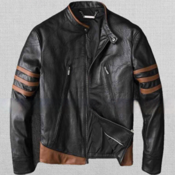 Men's genuine leather jacket