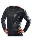 Bomber Black Jacket for Women