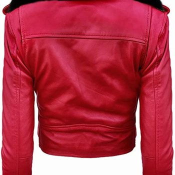 Stylish cow leather jacket for women