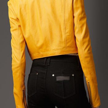 Stylish leather jacket for women in USA