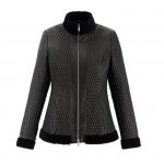 Shop Women's Black Faux Fur Leather Jacket