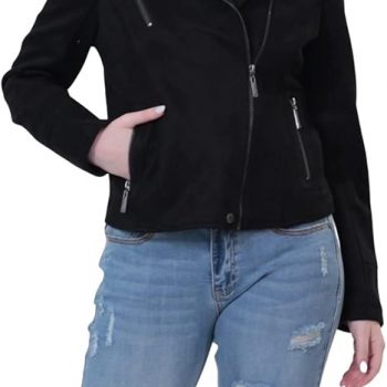 USA Women's Suede Leather Jacket