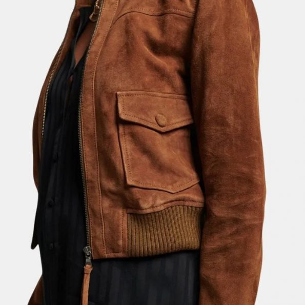 Luxury Women's Suede Jacket USA