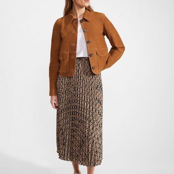 European Women's Suede Jacket