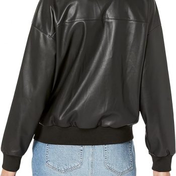 elegant bomber leather jacket in usa