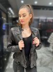 Timeless women's long leather coat, blending style with comfort in USA