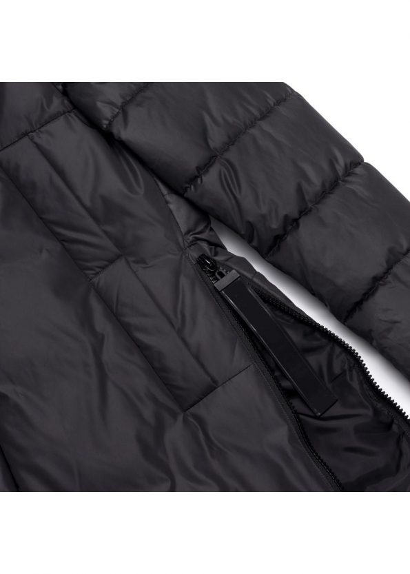 Cozy Women's Insulated Winter Jacket with Synthetic Fill in American Style