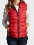 Womens-Red-Puffer-Vest