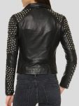 Womens-Studded-Black-Leather-Motorcycle-Jacket-1