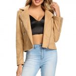 Women's suede leather jacket  in USA market