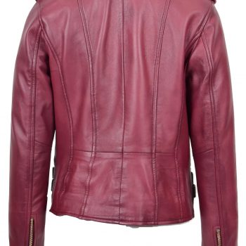 Stylish leather jacket for women in USA