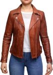 USA Women's vintage Leather Jacket