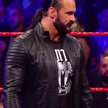 Wrestler Drew McIntyre Leather Jacket for Fans in USA