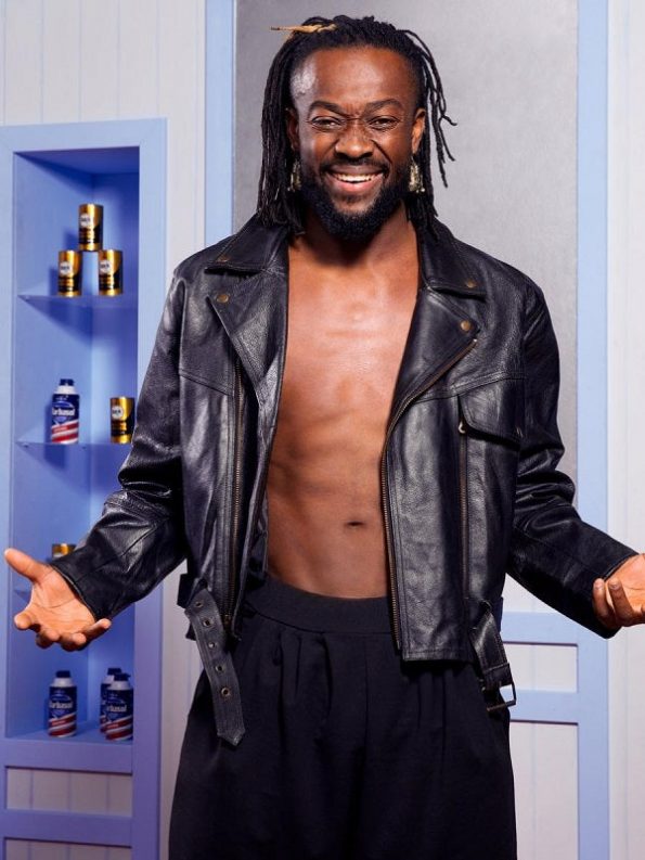 Wrestler Kofi Kingston Black Leather Jacket for Fans in USA
