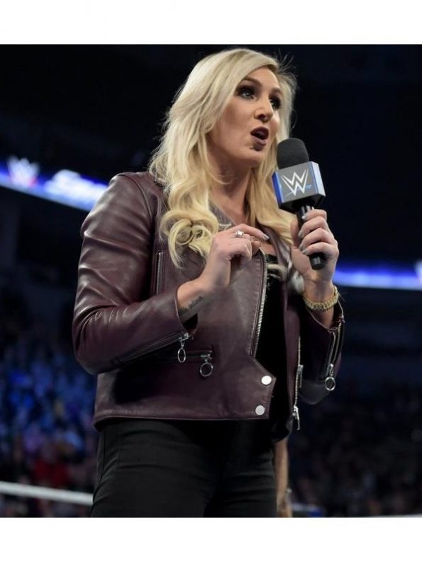 WWE Charlotte Flair Leather Jacket for Fans in USA