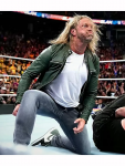 WWE-Edge-Green-Leather-Jacket