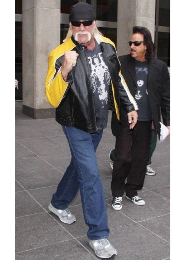 Hulk Hogan Signature Leather Jacket from WWE in American Market