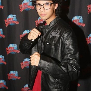 Xolo Maridueña Leather Jacket from Cobra Kai TV Series in France Style