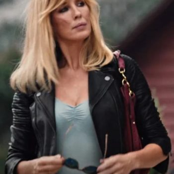 Beth Dutton black leather jacket from Yellowstone Season 4 in USA