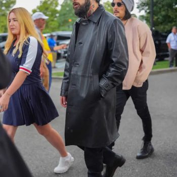 Zayn Malik Returns 2024 Leather Coat in USA