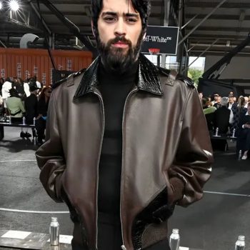 Stylish Zayn Malik 2024 Leather Jacket in France style