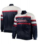 St. Louis Cardinals navy coaches satin jacket in USA