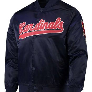 St. Louis Cardinals navy wordmark jacket in USA
