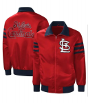 St. Louis Cardinals Captain II red satin jacket in USA