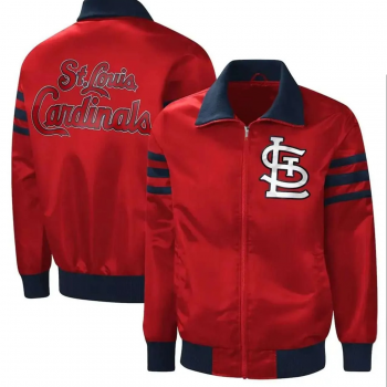 St. Louis Cardinals Captain II red satin jacket in USA