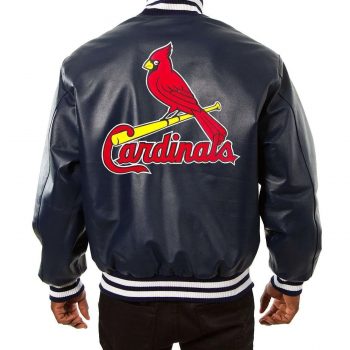 Genuine Leather Cardinals Jacket for Men and Women in American Style