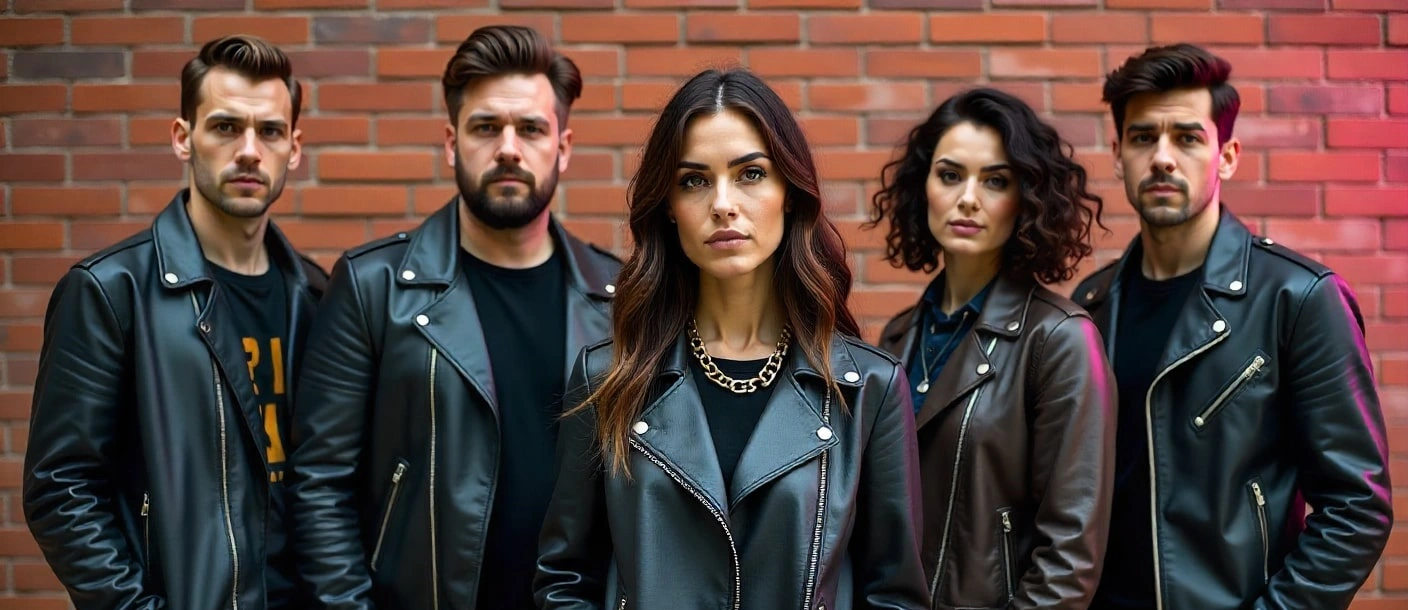 hero banner leather jackets